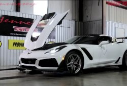 Hennessey ya prueba el nuevo Corvette ZR1 en el banco de potencia
