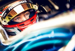 Russell y Mercedes, en lo más alto en el segundo día de test