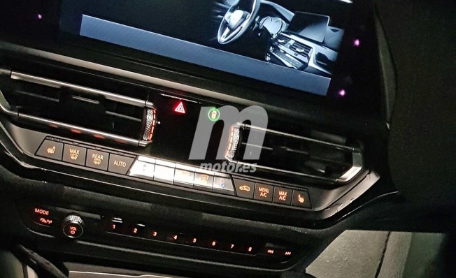 BMW Serie 3 Touring 2019 - foto espía interior BMW Serie 3 Touring 2019 - foto espía interior