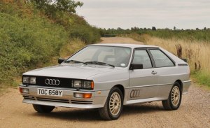 Uno de los escasos prototipos del clásico Audi Quattro Coupé a subasta