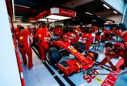 Doblete de Ferrari antes de la clasificación