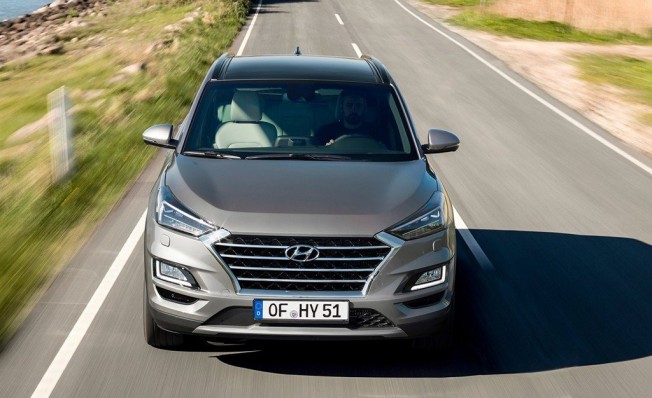 Hyundai Tucson 2019 - frontal Hyundai Tucson 2019 - frontal