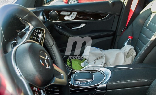 Mercedes Clase GLC 2019 - foto espía interior Mercedes Clase GLC 2019 - foto espía interior