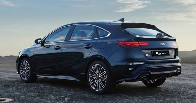Kia K3 GT 2019 - posterior Kia K3 GT 2019 - posterior
