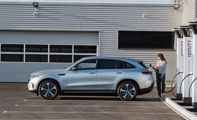 Mercedes EQC - lateral Mercedes EQC - lateral