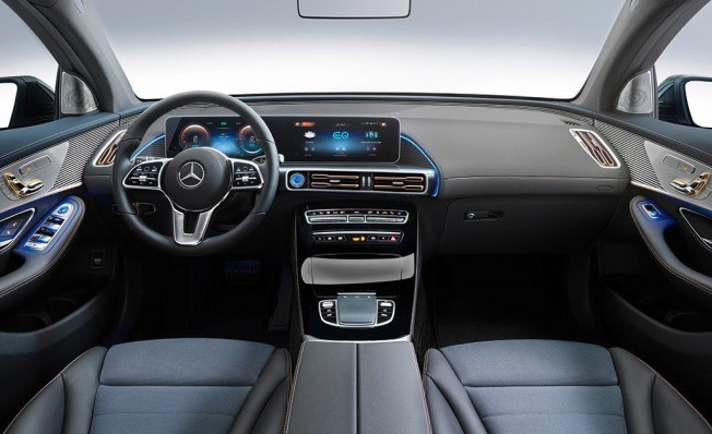 Mercedes EQC - interior Mercedes EQC - interior
