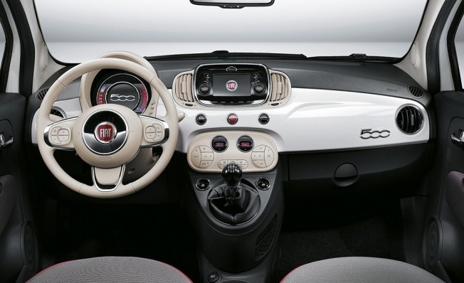 Fiat 500 - interior Fiat 500 - interior