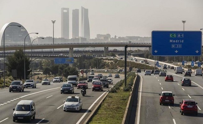 Tráfico rodado en la ciudad de Madrid Tráfico rodado en la ciudad de Madrid
