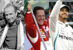 Hamilton vs. Fangio vs. Schumacher: comparativa de pentacampeones
