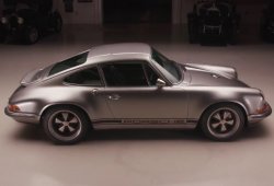 El 100º Singer Porsche 911 presentado en el programa de Jay Leno