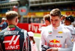 Verstappen encabeza el ranking de puntos por sanción, Magnussen 12º