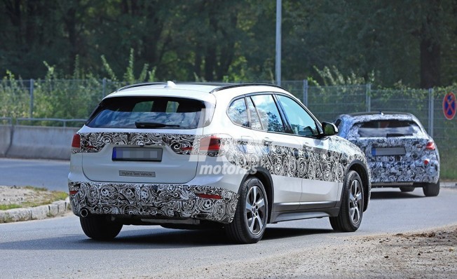 BMW X1 híbrido enchufable - foto espía posterior BMW X1 híbrido enchufable - foto espía posterior