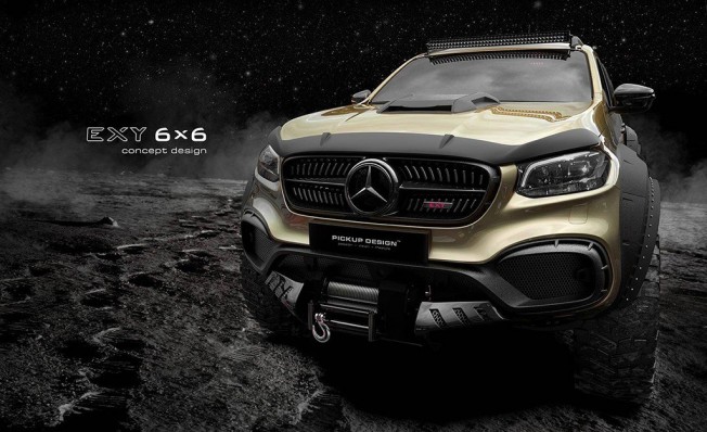 Mercedes Clase X Exy 6x6 Concept por Carlex Design Mercedes Clase X Exy 6x6 Concept por Carlex Design