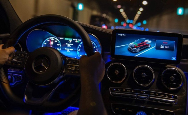 Mercedes C 300 de - interior Mercedes C 300 de - interior