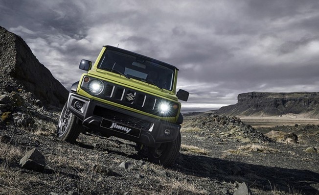 Suzuki Jimny 2019 - frontal Suzuki Jimny 2019 - frontal