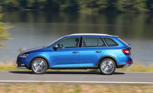 Skoda Fabia Combi Scout - lateral Skoda Fabia Combi Scout - lateral