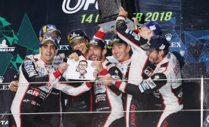 Toyota celebra su magnífico doblete en las 6 Horas de Fuji