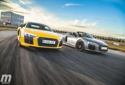 Comparativa Audi R8 Coupé vs Audi R8 Spyder, guerra fratricida (con vídeo)