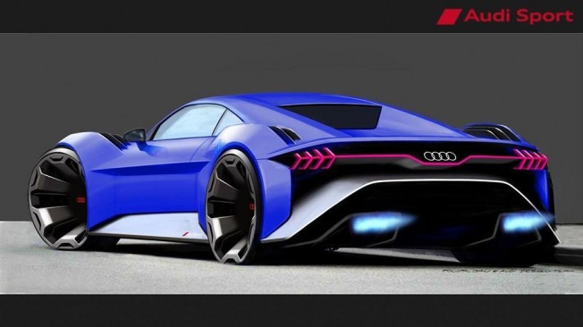 Audi RSQ e-tron Concept - posterior Audi RSQ e-tron Concept - posterior