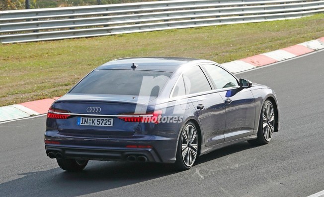 Audi S6 2019 - foto espía posterior Audi S6 2019 - foto espía posterior