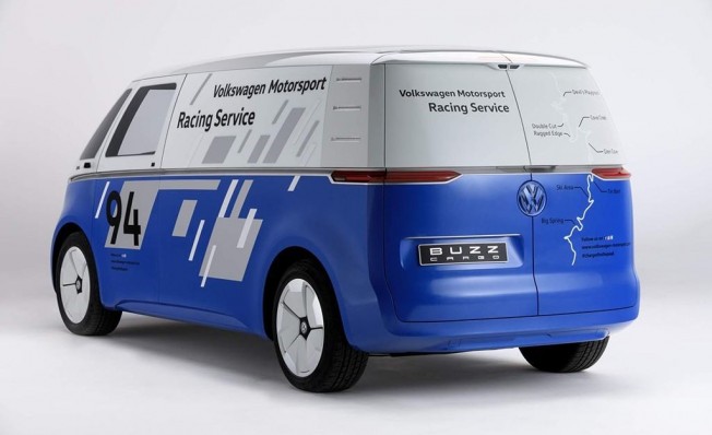Volkswagen I.D. Buzz Cargo Concept - posterior Volkswagen I.D. Buzz Cargo Concept - posterior