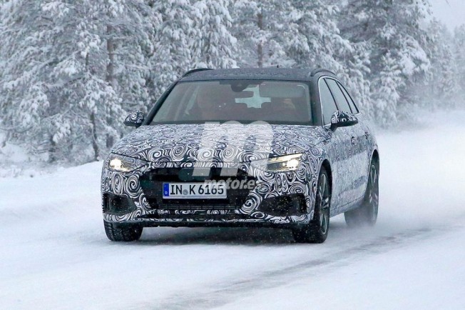 Audi A4 Avant 2020 - foto espía frontal Audi A4 Avant 2020 - foto espía frontal