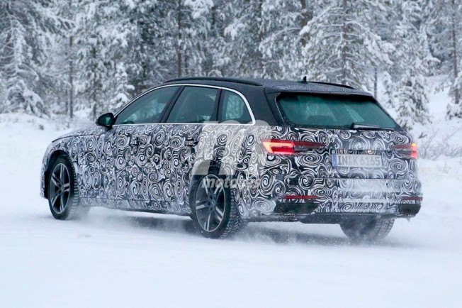 Audi A4 Avant 2020 - foto espía posterior Audi A4 Avant 2020 - foto espía posterior