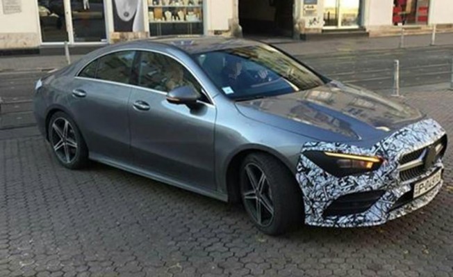 Mercedes CLA 2019, la berlina que está a punto de salir del horno.