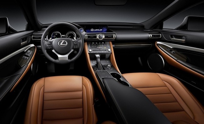 Lexus RC 300h 2019 - interior Lexus RC 300h 2019 - interior