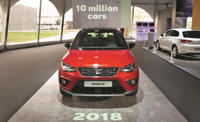 El vehículo 10 millones de SEAT en Martorell ha sido un SEAT Arona El vehículo 10 millones de SEAT en Martorell ha sido un SEAT Arona