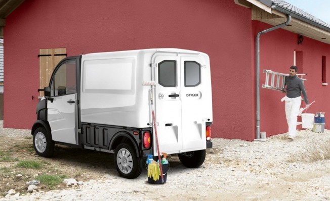 Aixam e-TRUCK - posterior Aixam e-TRUCK - posterior
