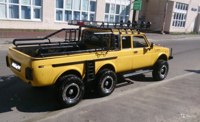 Lada Niva 6x6 Pick-up Lada Niva 6x6 Pick-up