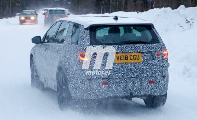 Land Rover Discovery Sport 2020 - foto espía posterior Land Rover Discovery Sport 2020 - foto espía posterior