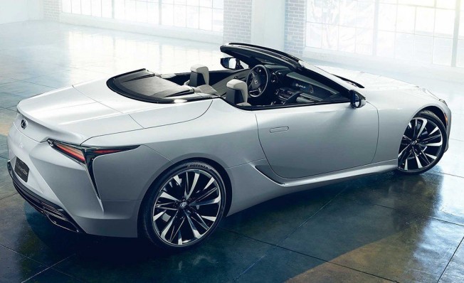 Lexus LC Cabrio Concept - posterior Lexus LC Cabrio Concept - posterior