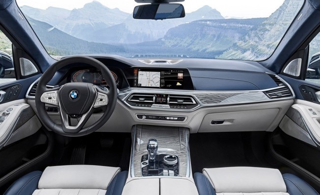 BMW X7 - interior BMW X7 - interior