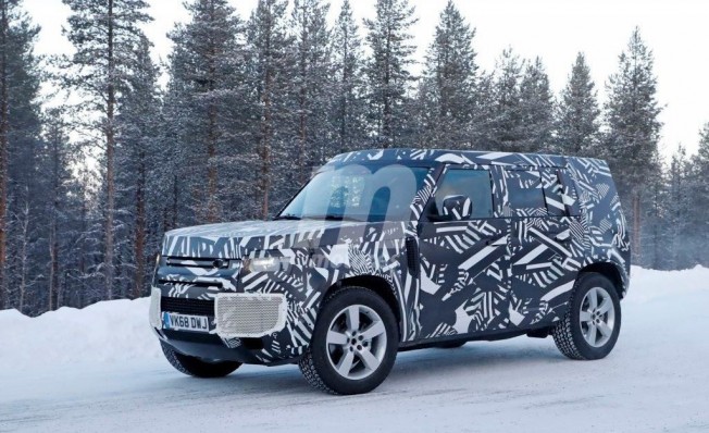 Land Rover Defender 2020 - foto espía Land Rover Defender 2020 - foto espía