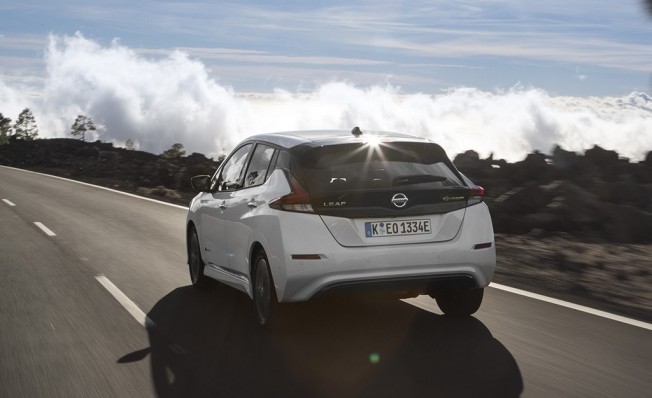 Nissan Leaf - posterior Nissan Leaf - posterior