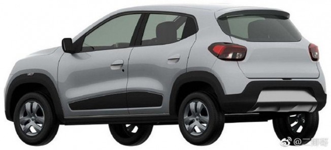 Renault Kwid EV - posterior Renault Kwid EV - posterior