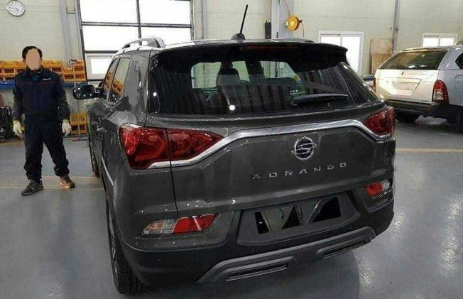 SsangYong Korando 2019 - foto espía posterior SsangYong Korando 2019 - foto espía posterior