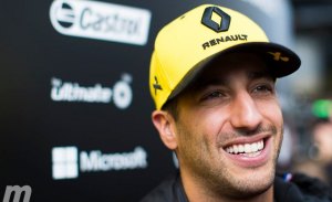 Ricciardo: "La tanda larga de Renault es como estar en un parque de bolas"