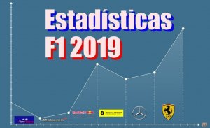 Las estadísticas del Mundial de Fórmula 1 de 2019