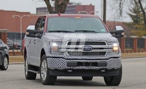 El nuevo Ford F-150 eléctrico cazado en movimiento
