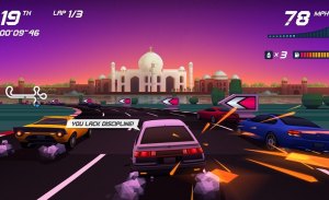 La versión de Horizon Chase Turbo para PC también estrena el modo Playground