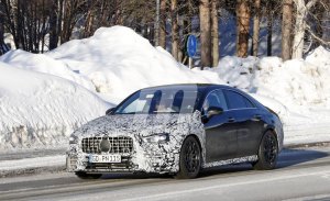 El nuevo Mercedes-AMG CLA 45 4MATIC apura las últimas pruebas de invierno