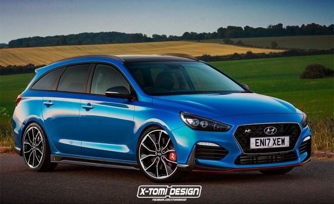 Hyundai i30 Cw N - recreación Hyundai i30 Cw N - recreación