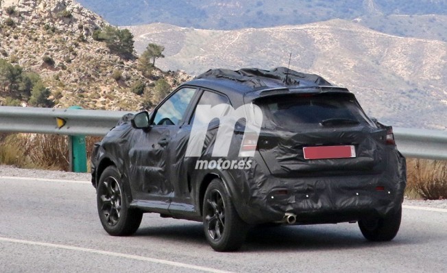 Nissan Juke 2020 - foto espía posterior Nissan Juke 2020 - foto espía posterior