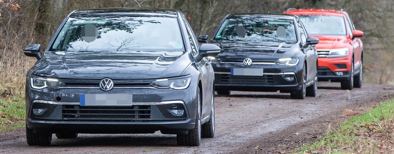 Volkswagen Golf 8 al descubierto